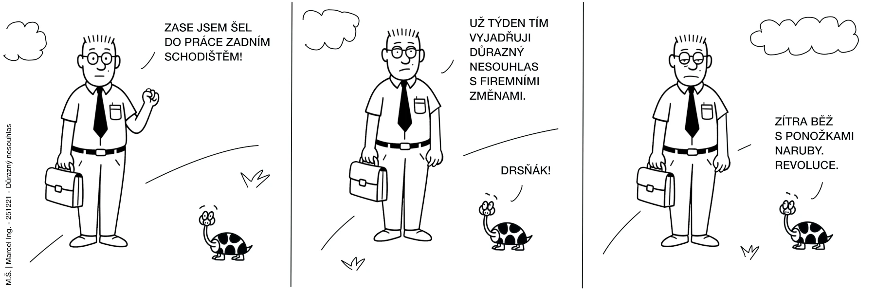 Důrazný nesouhlas – 21.12.2025